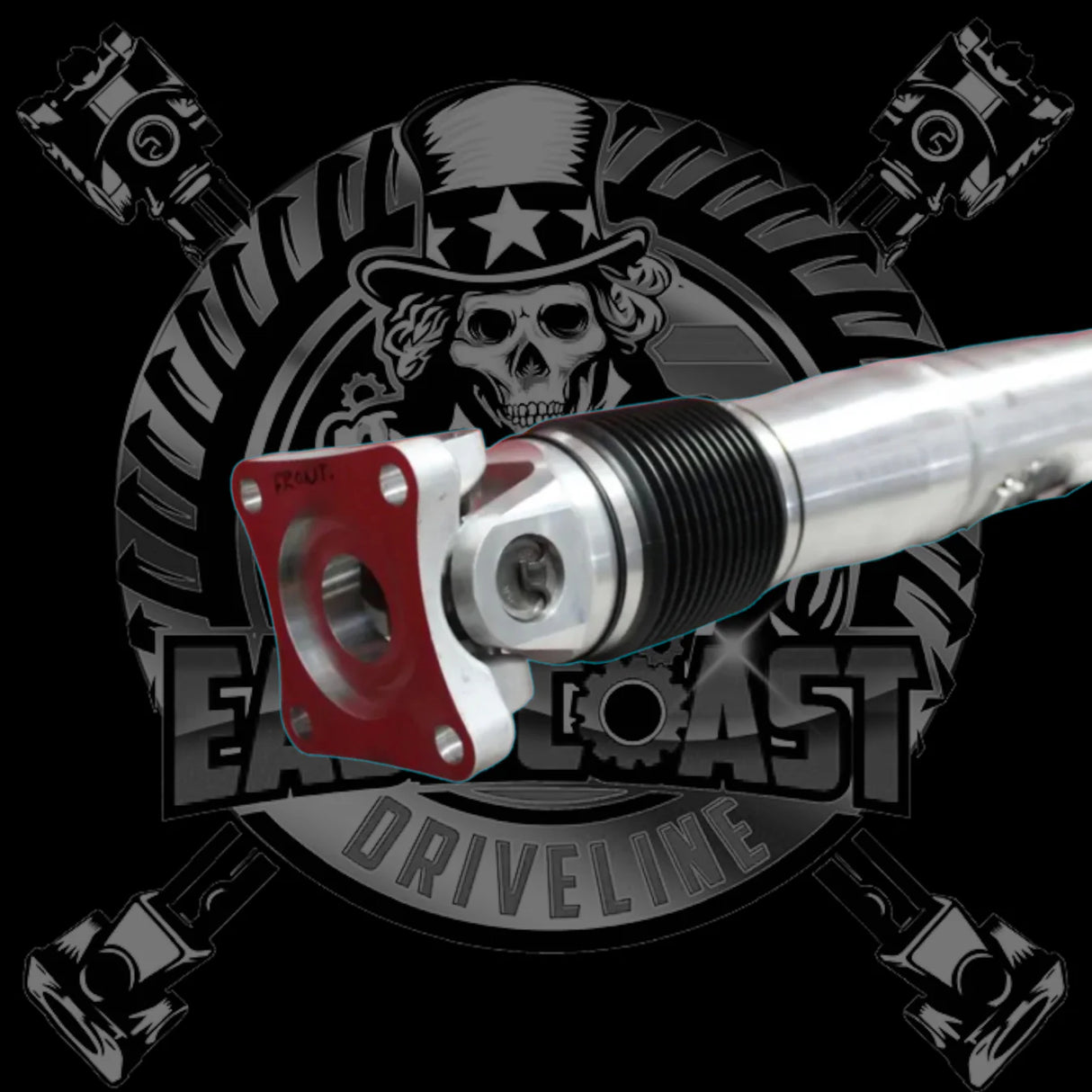 East Coast Driveline® (15-25) Ford F-150 5.0L 2WD 10-Speed 10R80 4" Driveshaft
