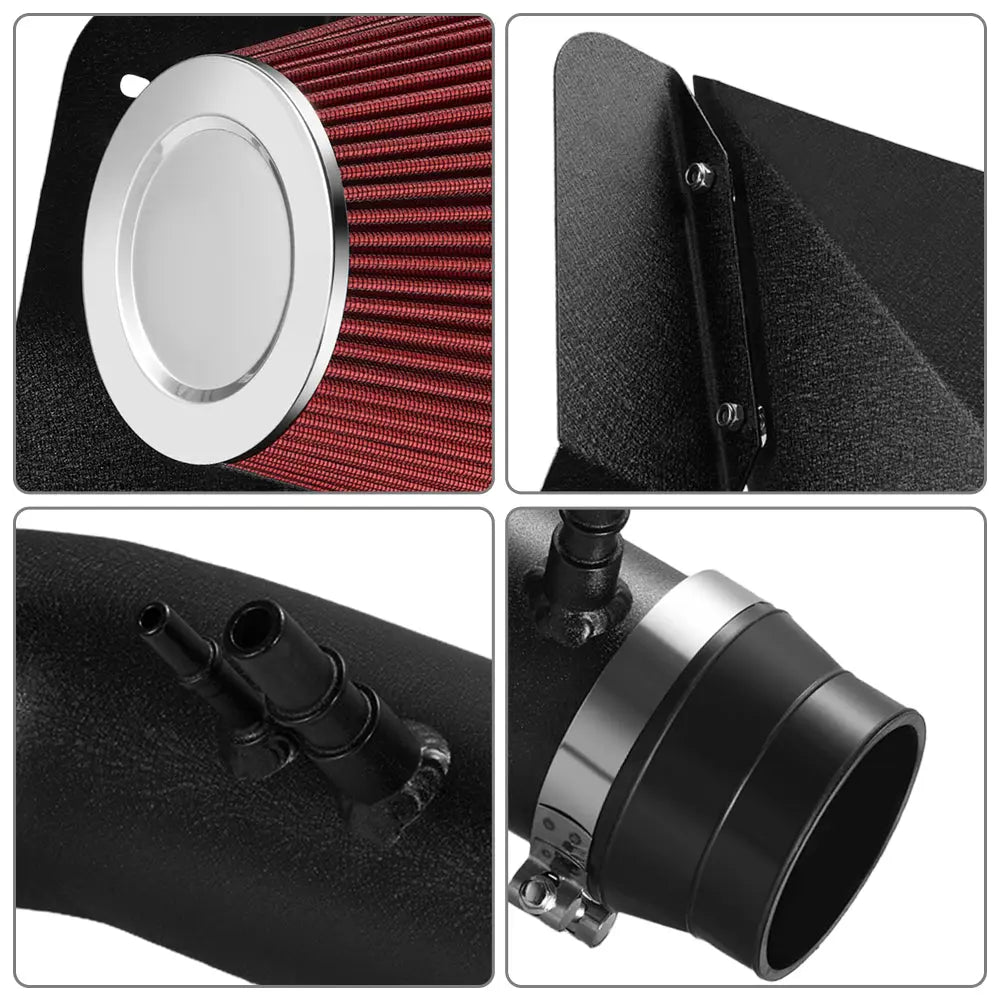 2015-2017 Ford Mustang S550 V6 3.7L Cold Air Intake with Dry Filter
