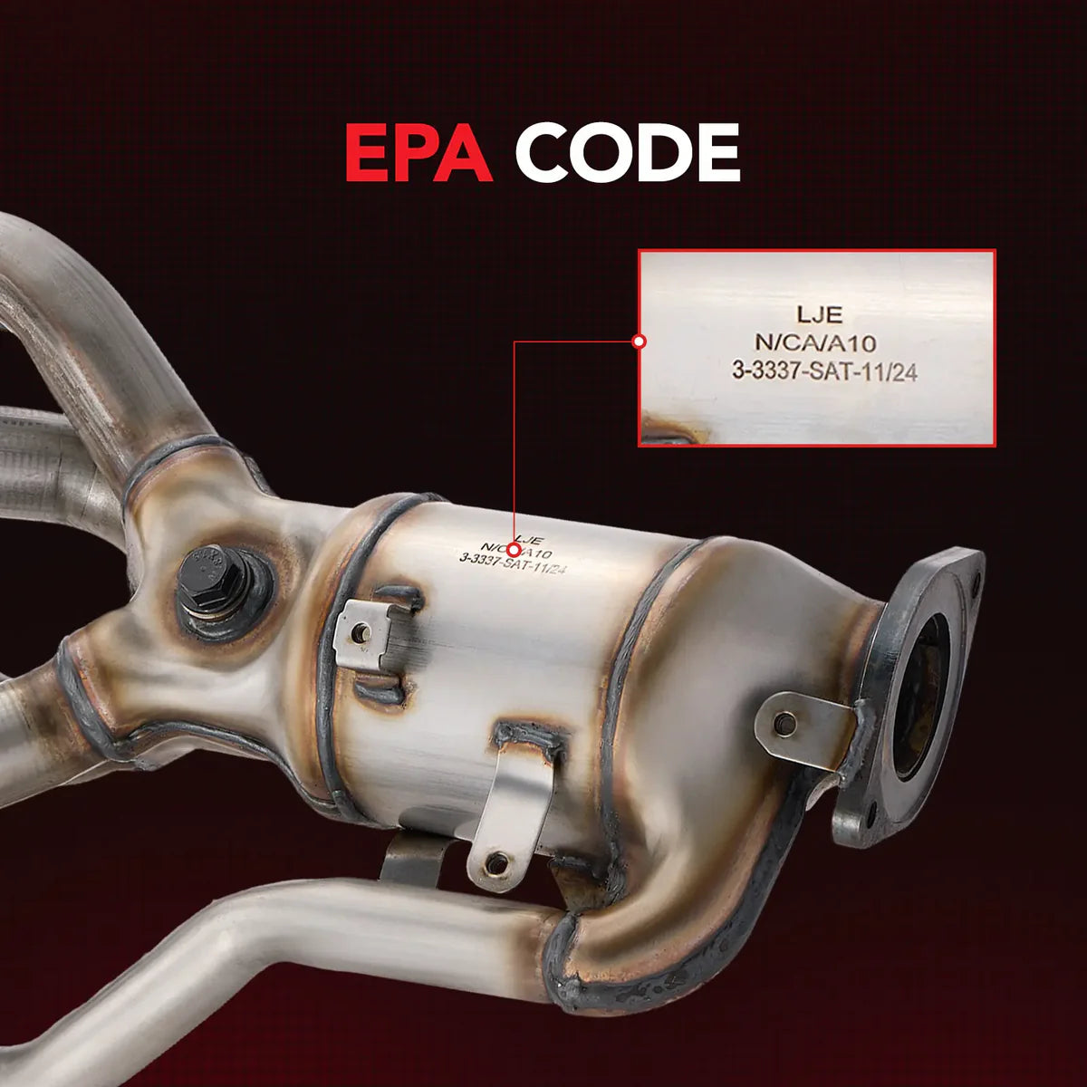 18-21 Toyota Camry/RAV4/Venza 2.5L Front EPA Catalytic Converter