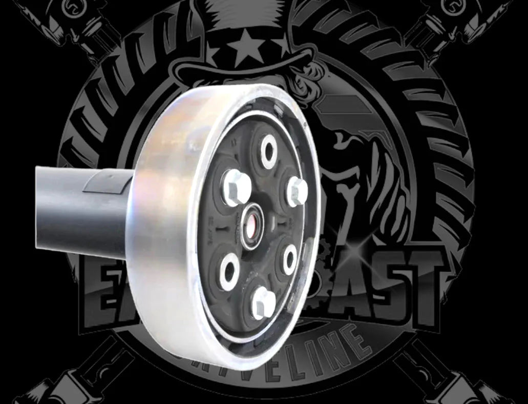 East Coast Driveline® (06-13) Audi A3 AWD/4WD Rear 2 Piece Driveshaft with Upgraded Center Bearing