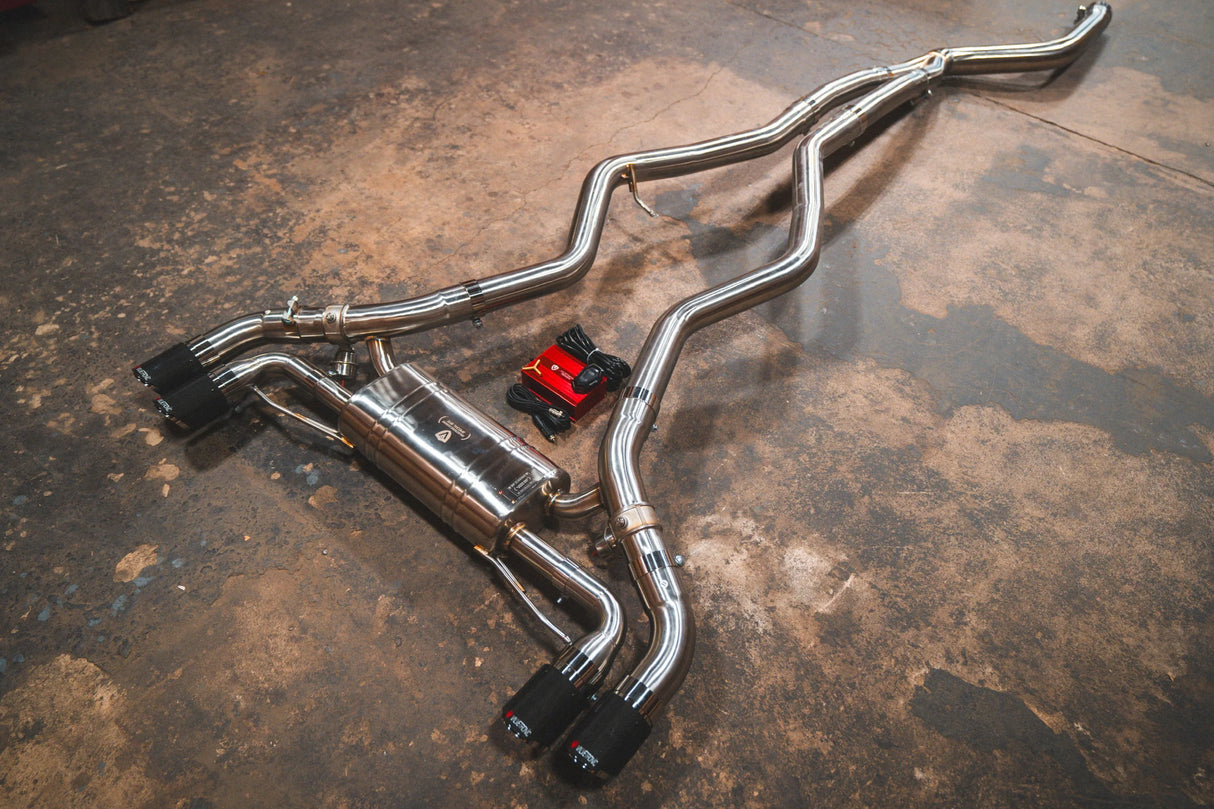 Valvetronic Designs® BMW M240i G42 Valved Sport Cat-Back Exhaust with 4" OD Tips