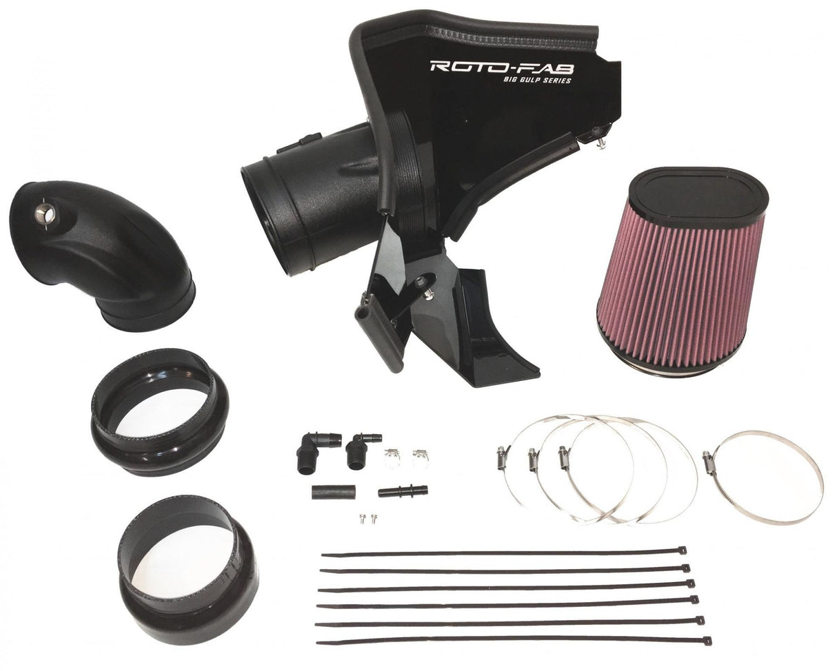 Roto-Fab® (16-19) Cadillac CTS-V 6.2L BIG GULP Cold Air Intake System with Oiled Filter