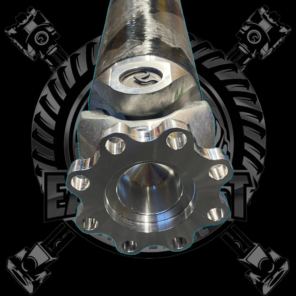 East Coast Driveline® (15-23) Charger SRT Hellcat 1-Piece Carbon Fiber Driveshaft