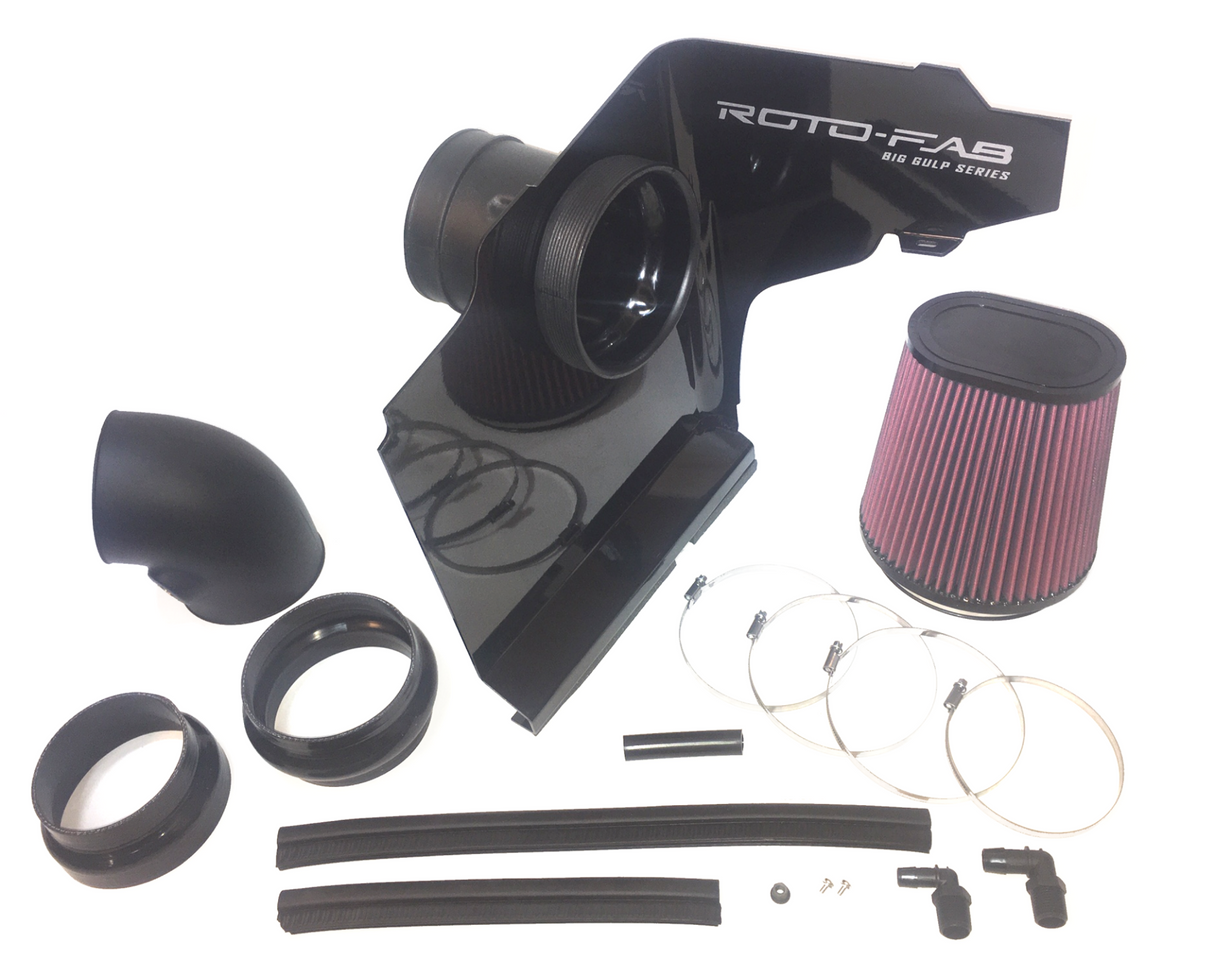 Roto-Fab® (12-15) Camaro ZL1 LSA BIG GULP Cold Air Intake System with Oiled Filter