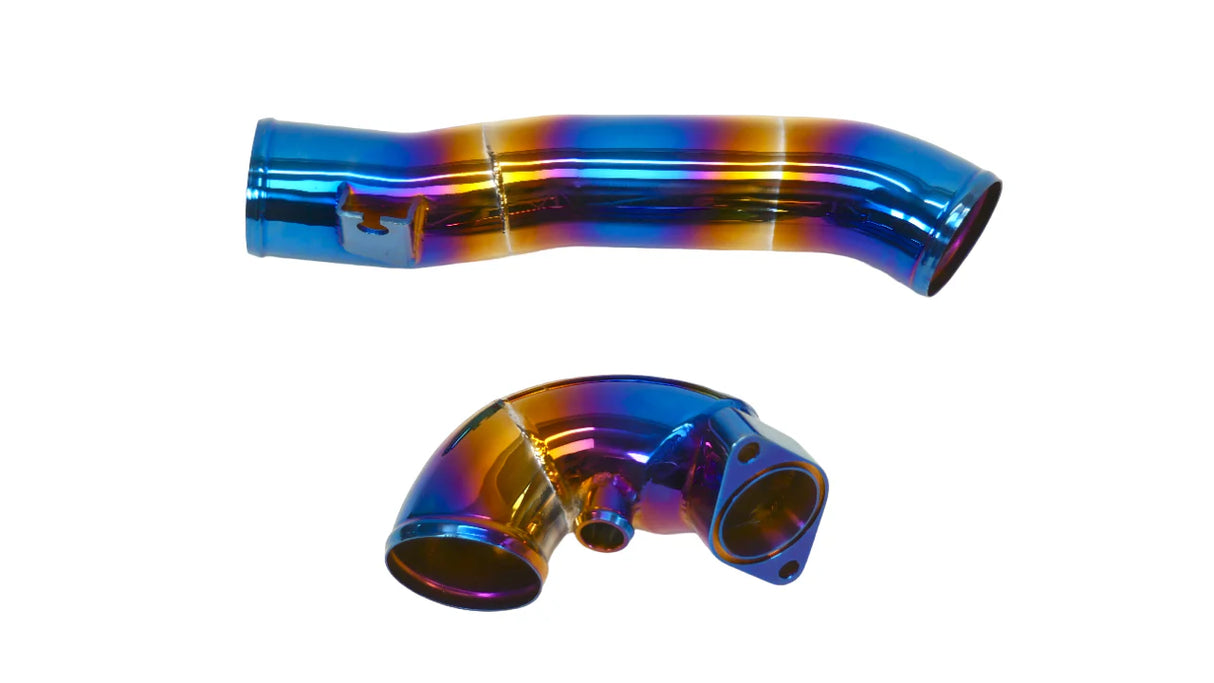 PLM® (22+) Acura Integra/Honda Civic 1.5T Turbo Inlet Pipe Kit Stainless Burnt Blue