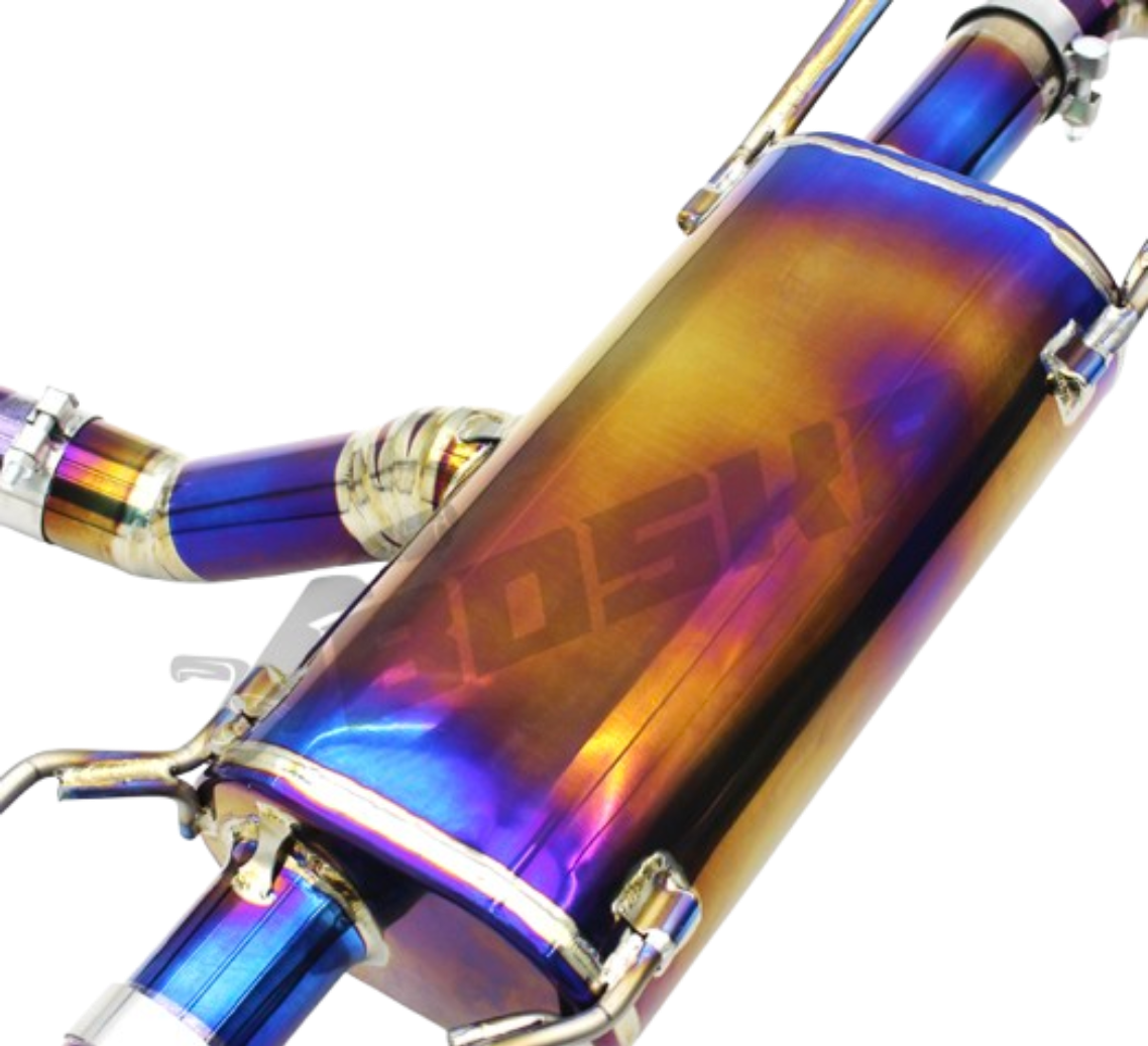 22+ Subaru BRZ/Toyota GR86 2.4L FA24D Titanium Cat Back Exhaust