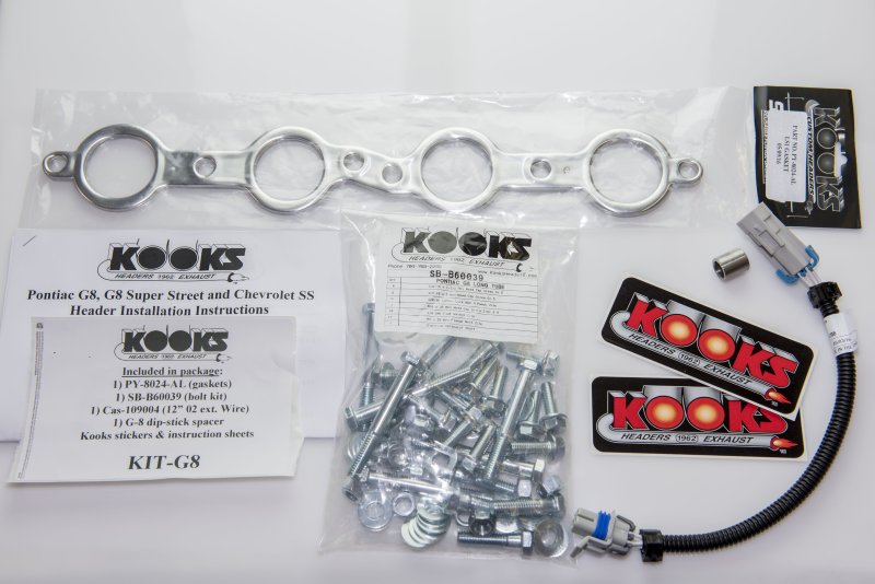 Kooks Headers (08-09) Pontiac G8 304SS 1-7/8" x 3" Long Tube Headers