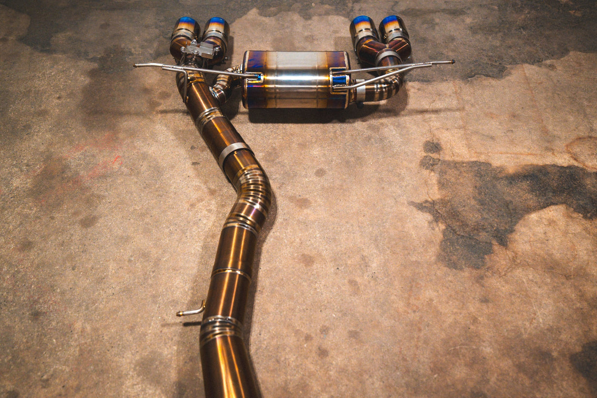 Valvetronic Designs® BMW M3/M4 F8x Valved Sport Cat-Back Exhaust with 4" OD Tips