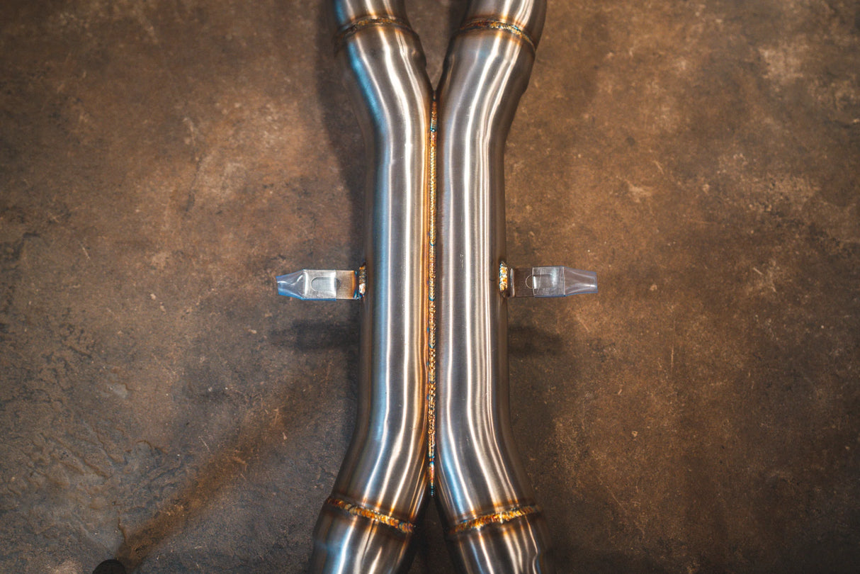 Valvetronic Designs® BMW F10 M5/F06 M6 Valved Sport Cat-Back Exhaust with 4" OD Tips