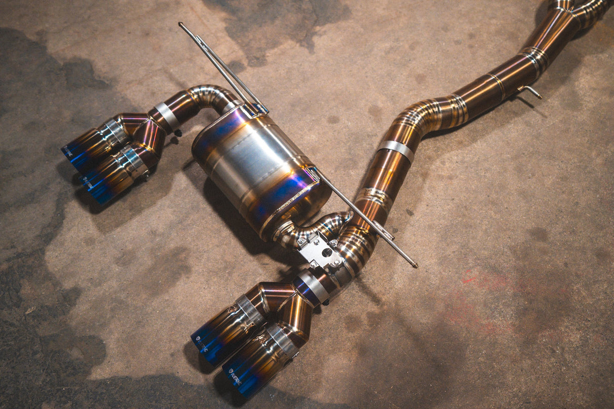 Valvetronic Designs® BMW M3/M4 F8x Valved Sport Cat-Back Exhaust with 4" OD Tips