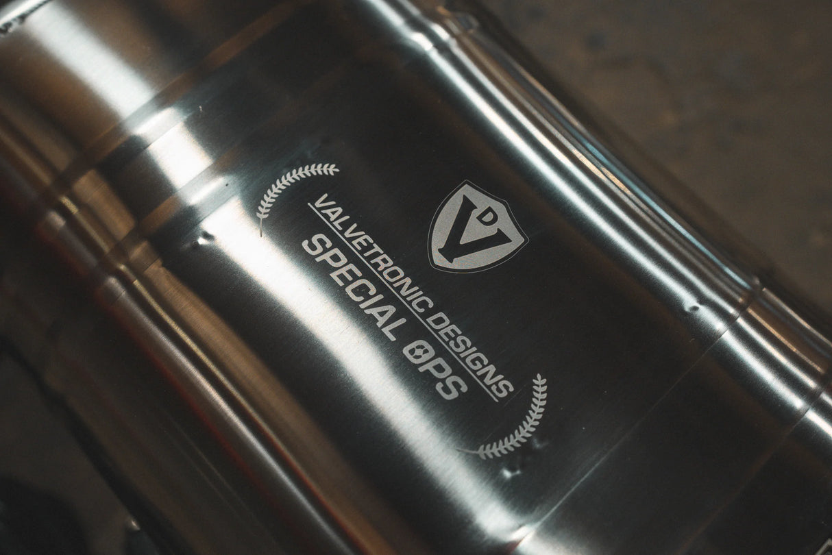 Valvetronic Designs® (20-25) BMW M3/M4 G8x Valved Sport Cat-Back Exhaust with 4" OD Tips