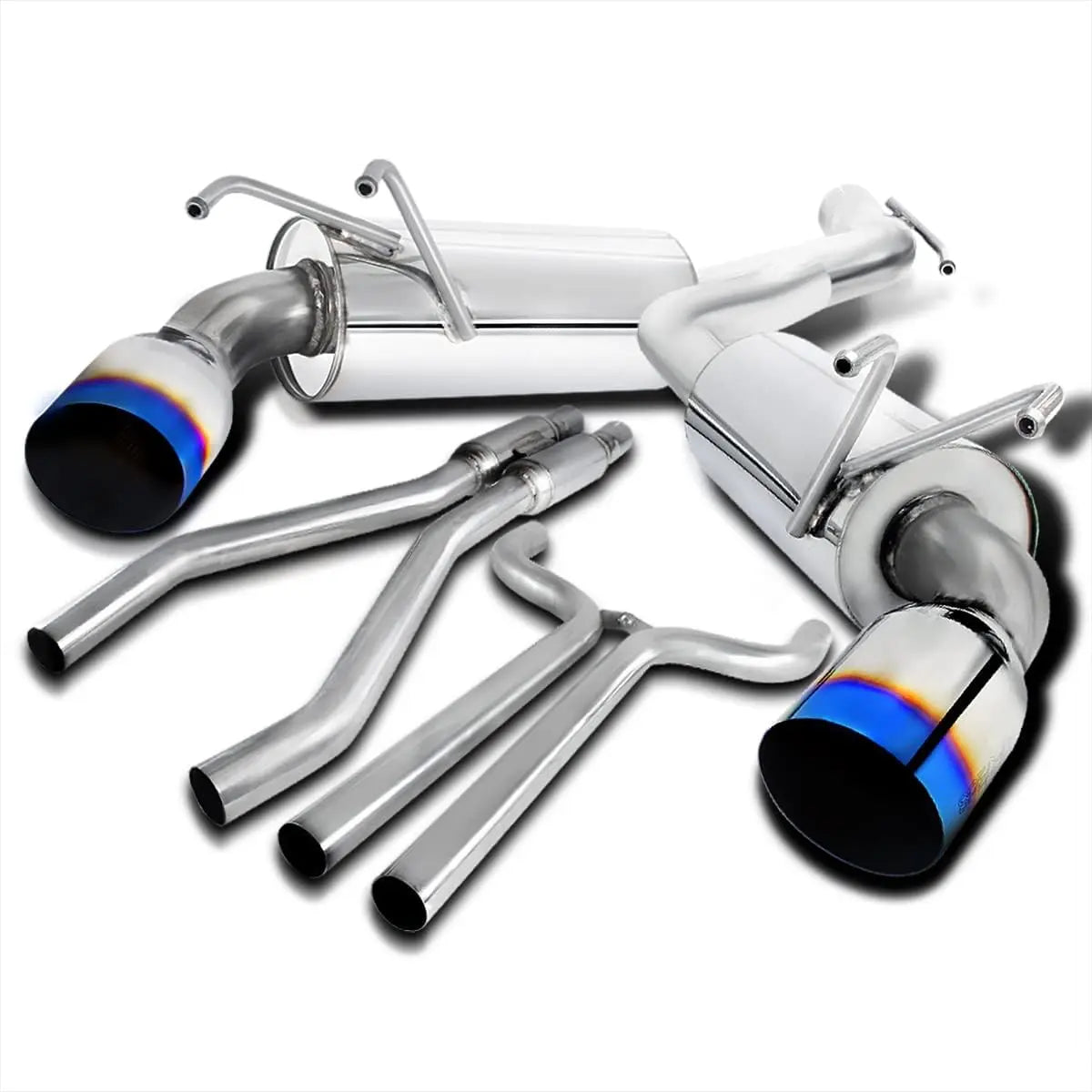(10-15) Chevy Camaro 3.6L V6 Cat-Back Exhaust with 4" OD Burnt Tips