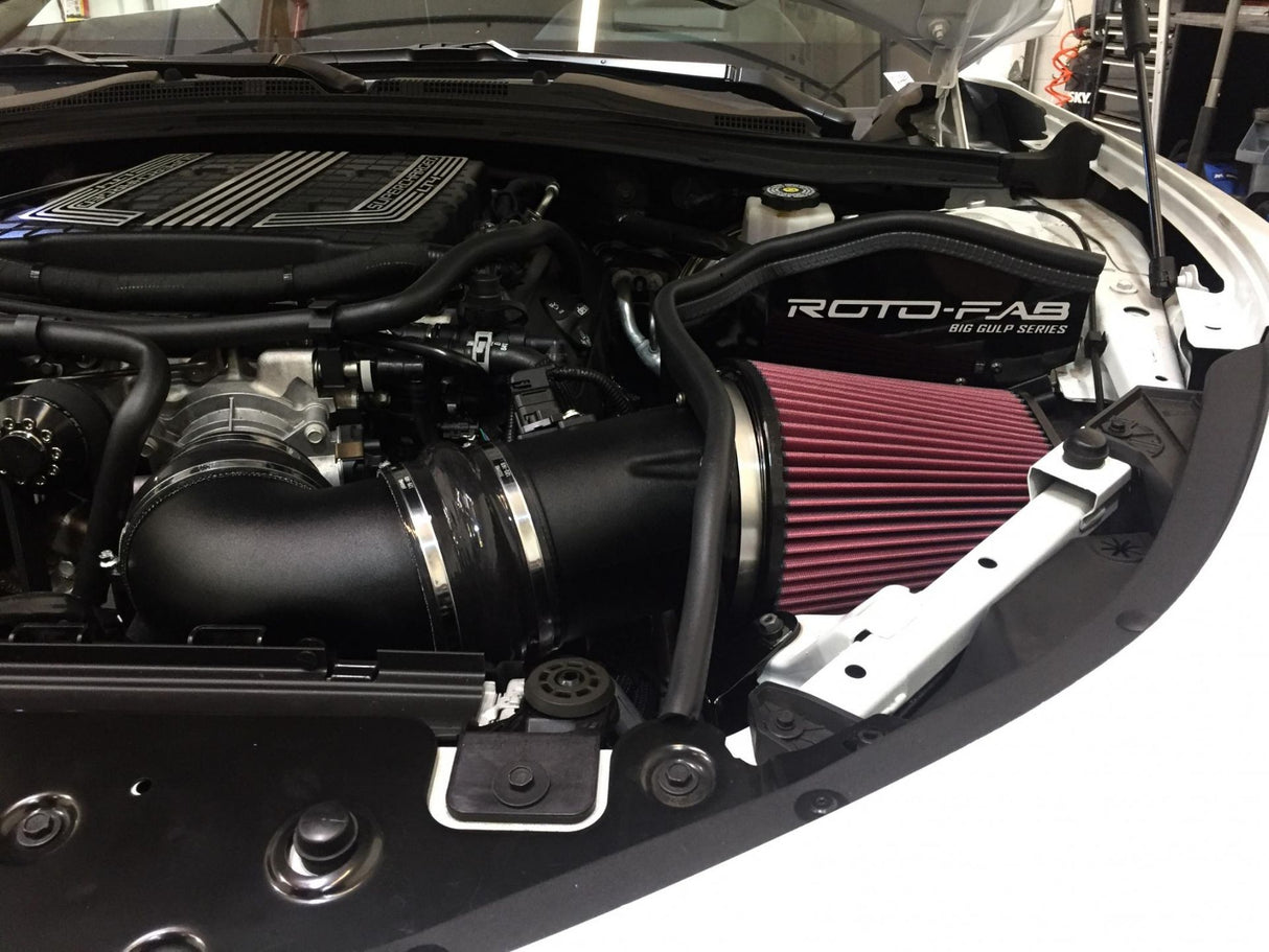 Roto-Fab® (17-24) Camaro ZL1 BIG GULP Cold Air Intake System with Oiled Filter