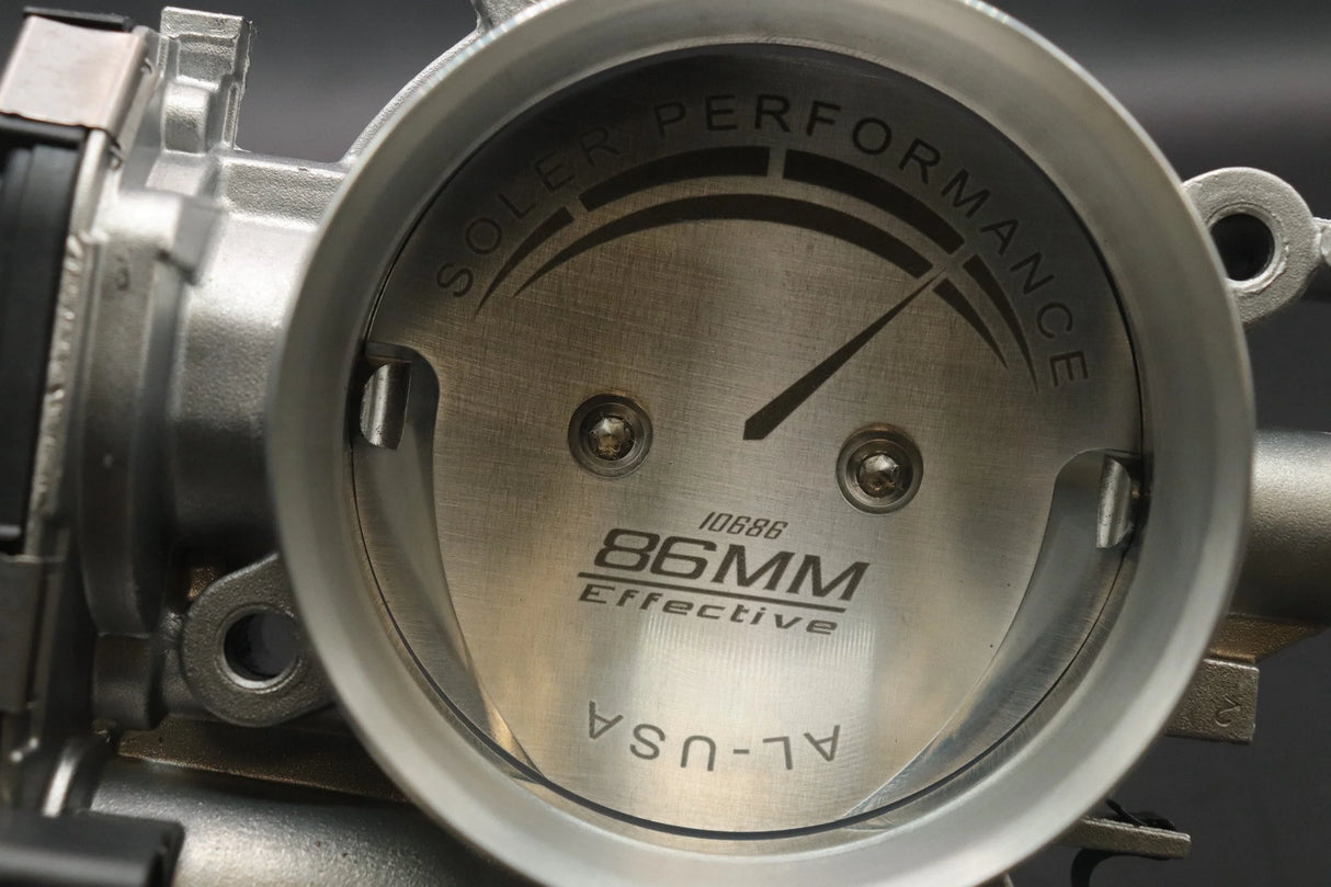 Soler Performance® (20+) Porsche 718/911 4.0L 86mm Electronic Ported Throttle Body