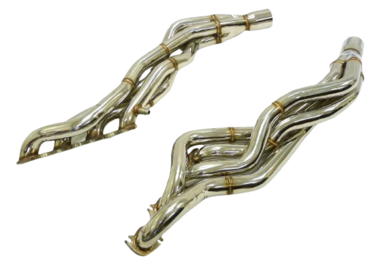 Ford Mustang GT500 5.4L/5.8L 4V 1-7/8 Long Tube Exhaust Headers with Catted X-Pipe