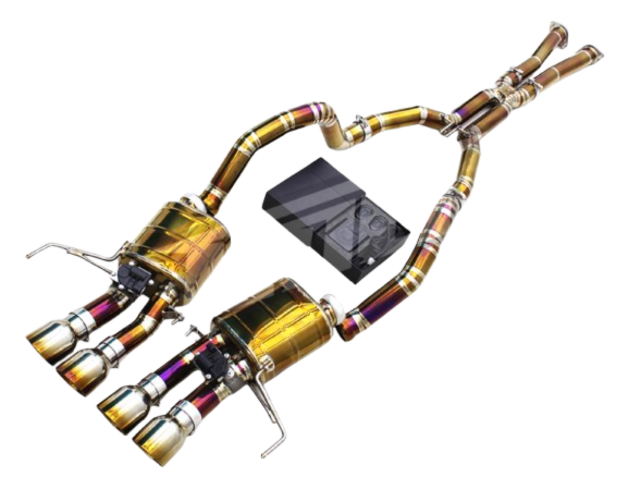 14-19 Chevrolet Corvette C7 Gold Titanium Valved Cat-Back Exhaust