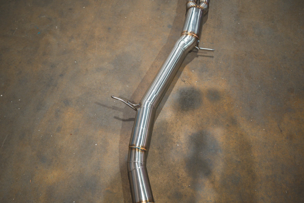 Valvetronic Designs® Audi RS5 B9 Valved Sport Titanium Cat-Back Exhaust with 4" OD Tips