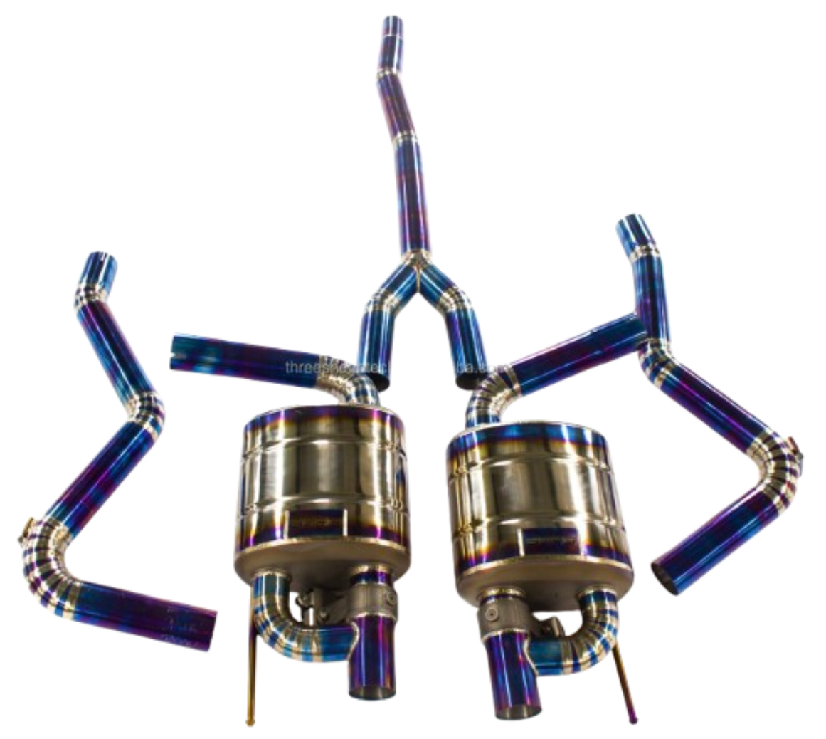 15-23 Ford Mustang EcoBoost S550 2.3L 3" Titanium Cat-Back Exhaust