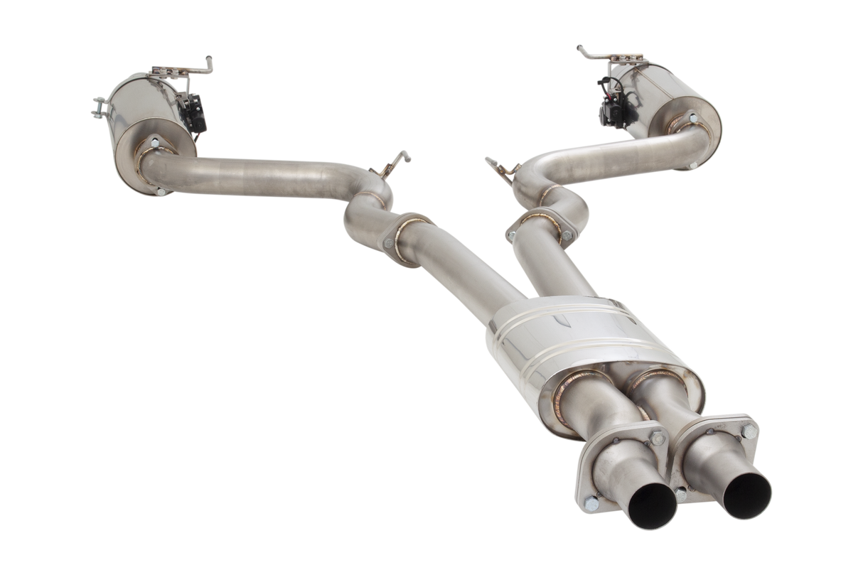 XForce (15-17) Mustang GT Fastback 304SS 3" Varex Valved Cat-Back Exhaust with 4" OD Tips