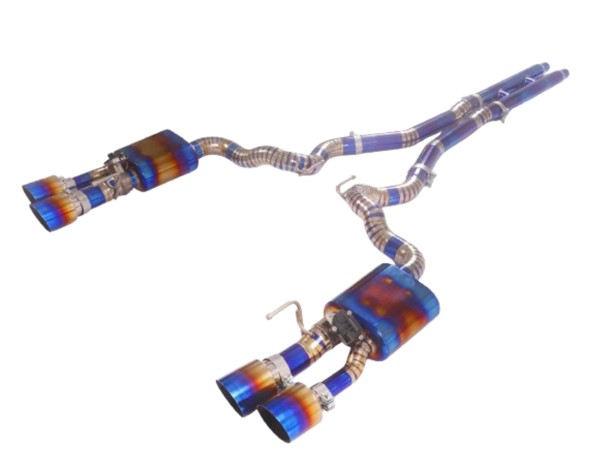 Ford Mustang S650 Dark Horse/GT 5.0L 3" Titanium Cat-Back Exhaust
