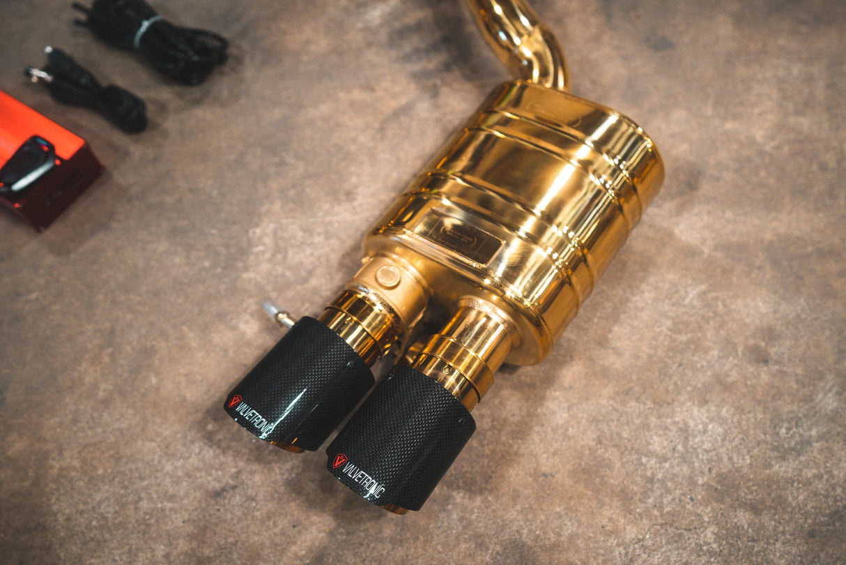 Valvetronic Designs® Audi S4/S5 B8/B8.5 Valved Sport Cat-Back Exhaust with 4" OD Tips