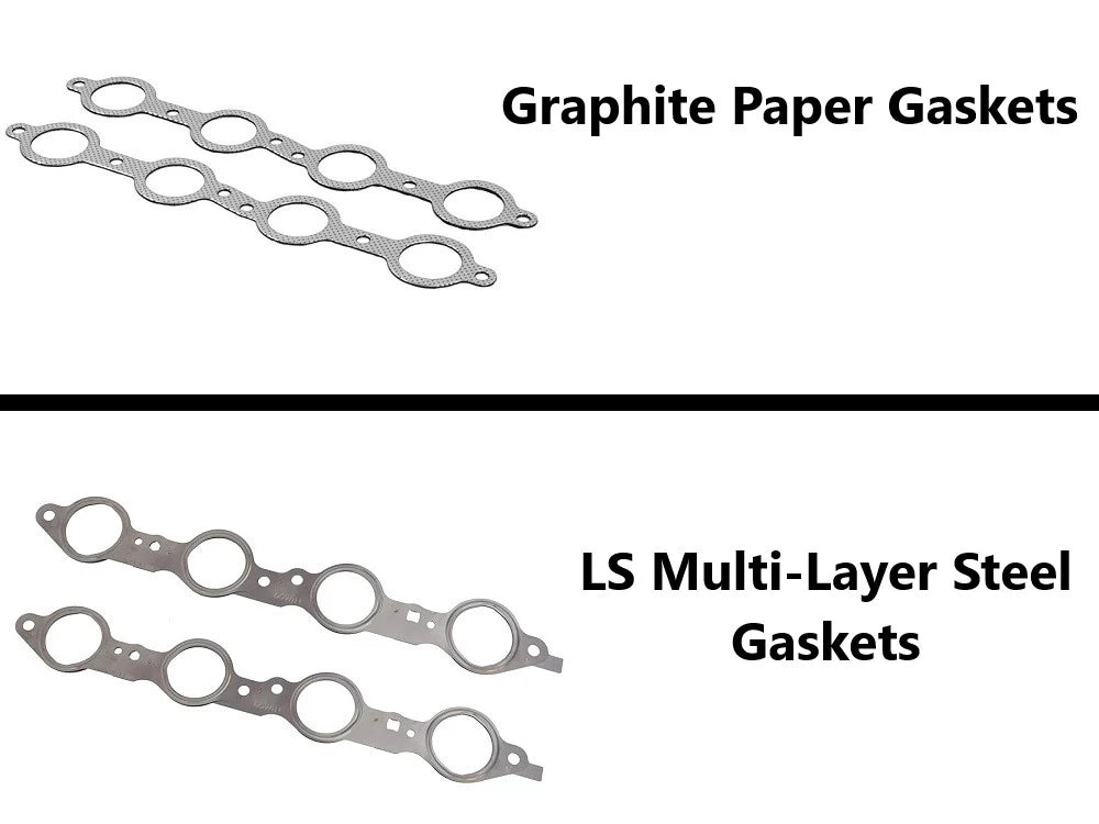 Speed Engineering® GM LS Swap 304SS 1-3/4" Short Tube Exhaust Headers