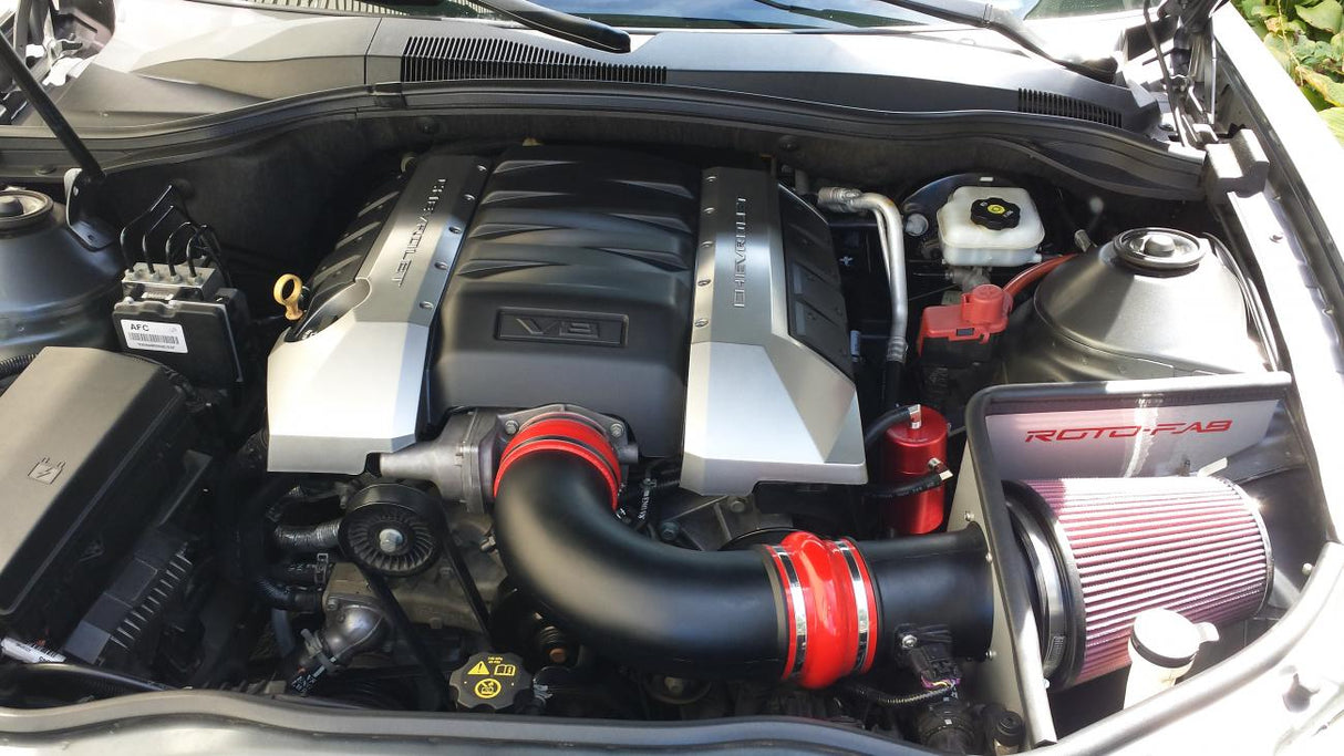 Roto-Fab® (10-15) Camaro V8 Cold Air Intake System with Oiled Filter
