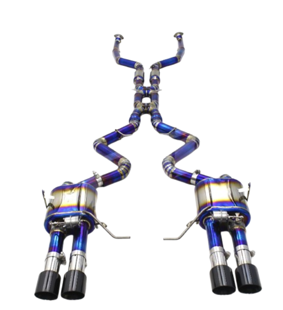 08-13 BMW M3 E90/E92/E93 S65B40 4.0L Titanium Cat-Back Exhaust