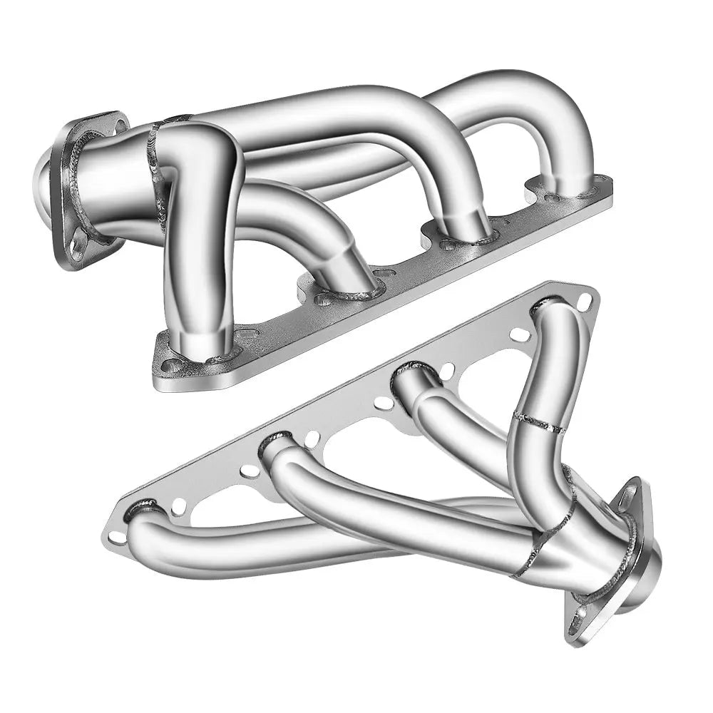 (87-95) Ford Bronco/F-150/F-250 5.8L 304SS 3" Short Tube Headers