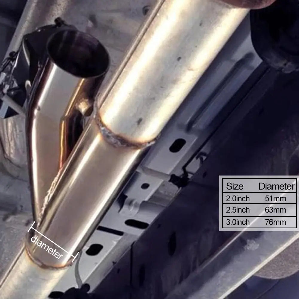 2.5" Electric Exhaust Cutout with Mobile App Remote Kit