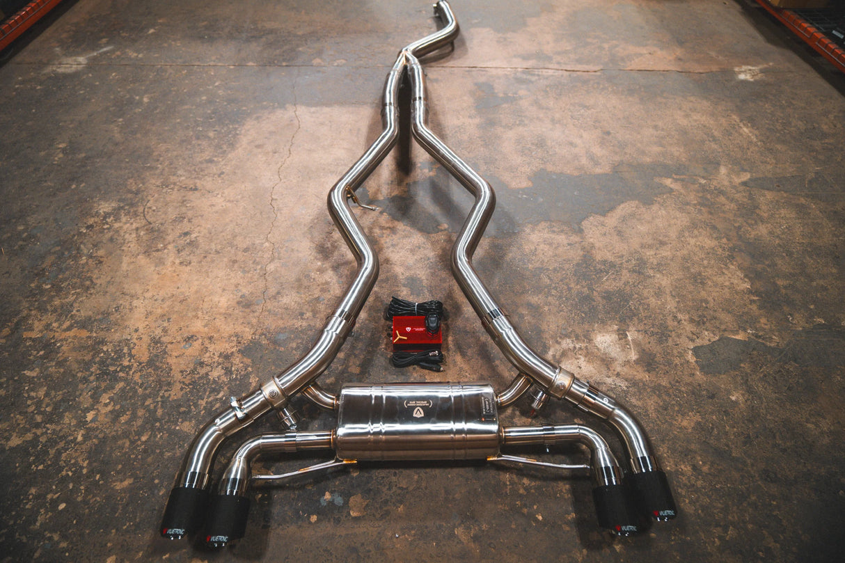 Valvetronic Designs® BMW M240i G42 Valved Sport Cat-Back Exhaust with 4" OD Tips