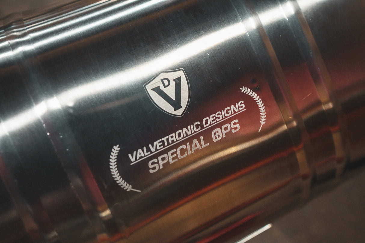 Valvetronic Designs® Toyota GR Supra A90/A91 Valved Sport Cat-Back Exhaust with 4" OD Tips