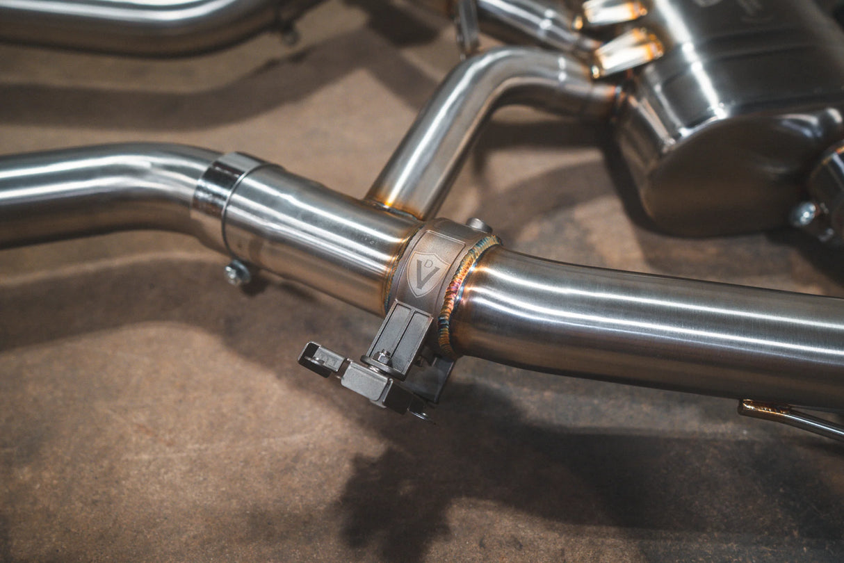 Valvetronic Designs® (20-25) BMW M3/M4 G8x Valved Sport Cat-Back Exhaust with 4" OD Tips