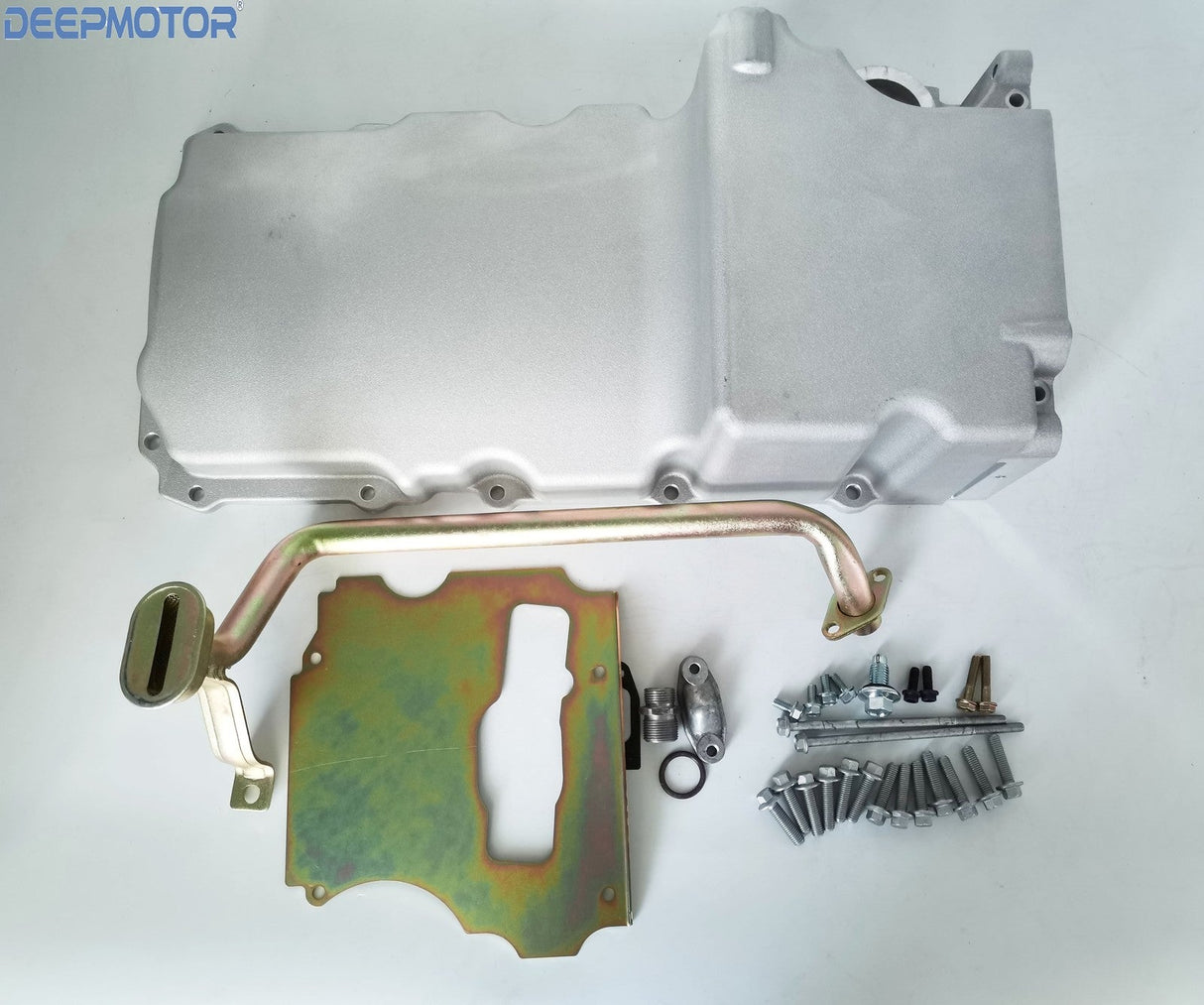 Deepmotor LS Swap Retrofit Oil Pan LS1 LS2 LS3 LS6 Rear Sump Pick Up Tube Set
