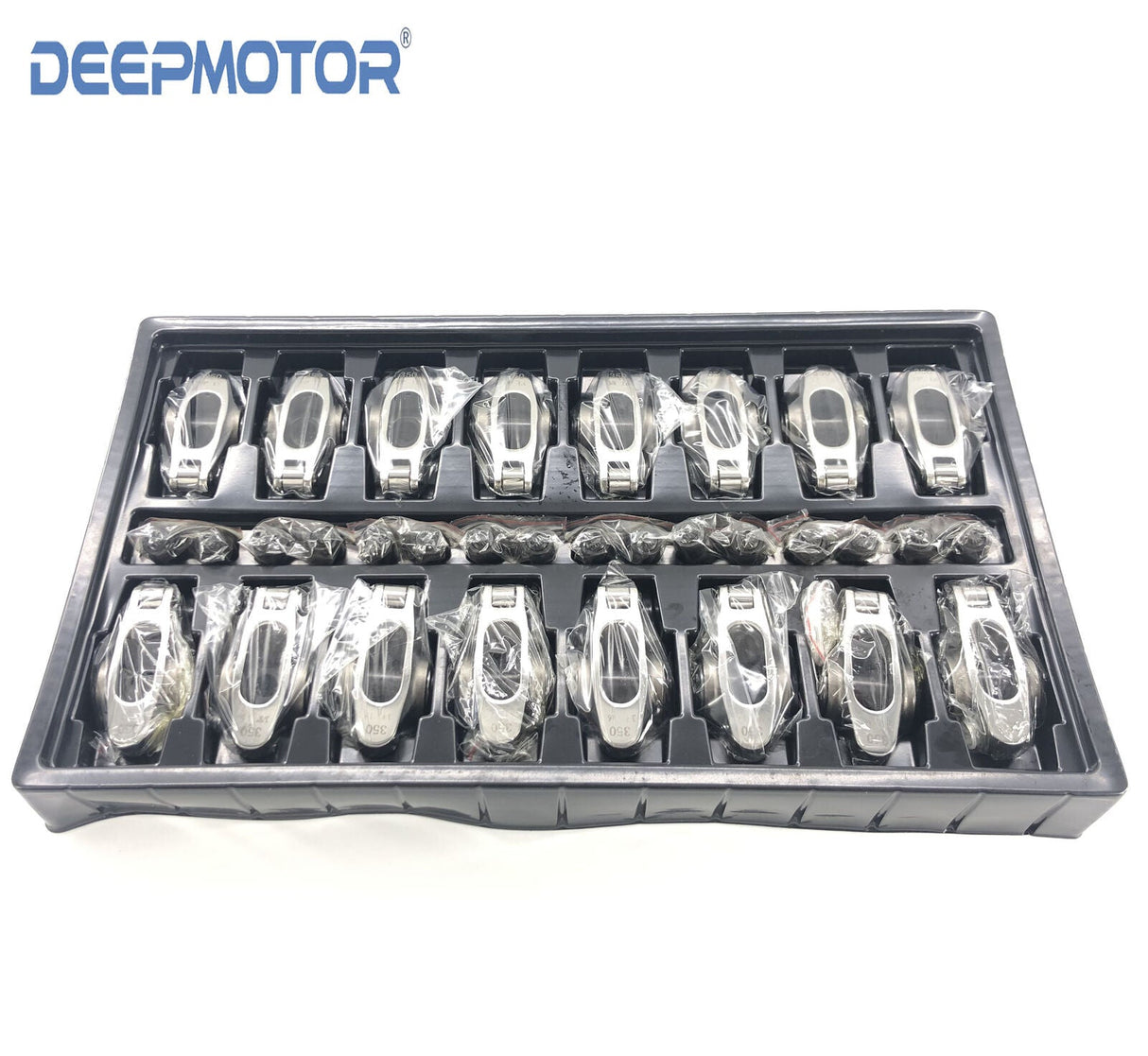 Deepmotor SBC 350 Self-Aligning Stainless Steel 1.6Ratio 3/8'' Roller Rocker Arm