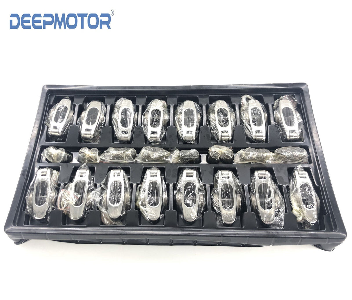 Deepmotor Stainless Steel Rocker Arm Set 1.6 Ratio 3/8'' for SBF 302 289 351W