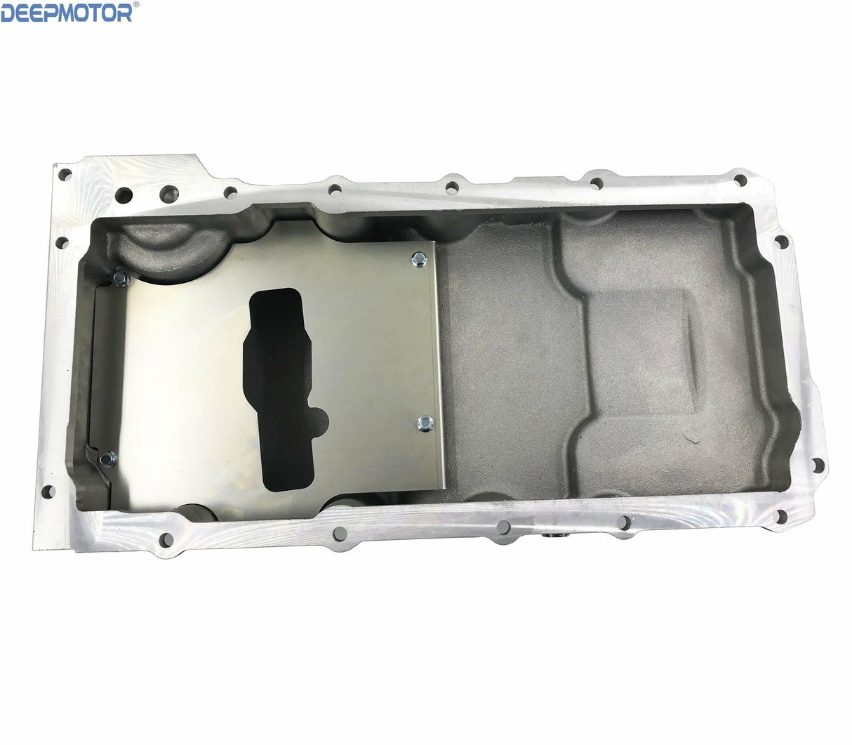 Deepmotor LS Retrofit Rear Sump Oil Pan with Added Clearance &Turbo Drains