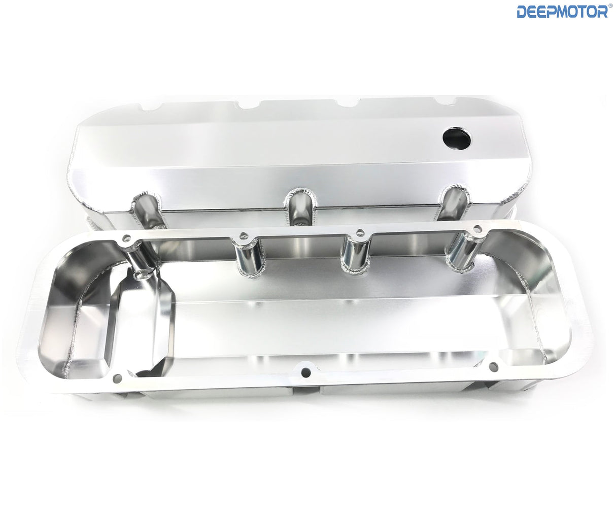 Aluminum Fabricated Valve Cover for Big Block Chevy BBC 396 454 w/Breather Hole