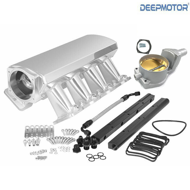 LS3 L92 Intake Manifold w/Map Sensor Port +102mm DBW Throttle Body+Fuel Rail Kit