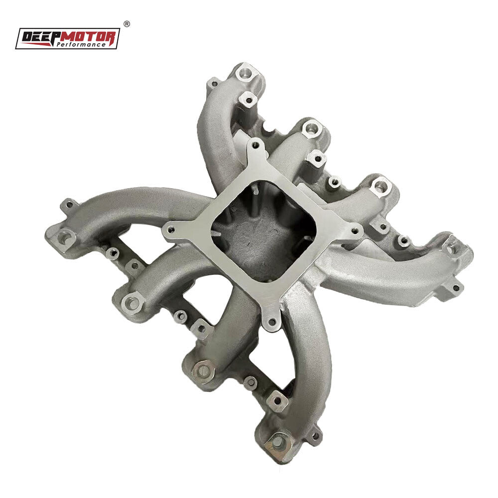 Aluminum Single Plane EFI Intake Manifold for Gen III LS1 LS2 LS6 with Fuel Rail