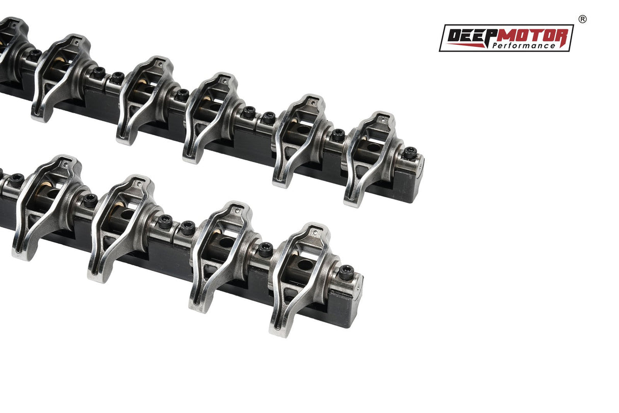 1.7 Ratio Shaft Mount Rocker Arm with Upgraded Trunion Kit for Chevy LS1 LS2 LS6