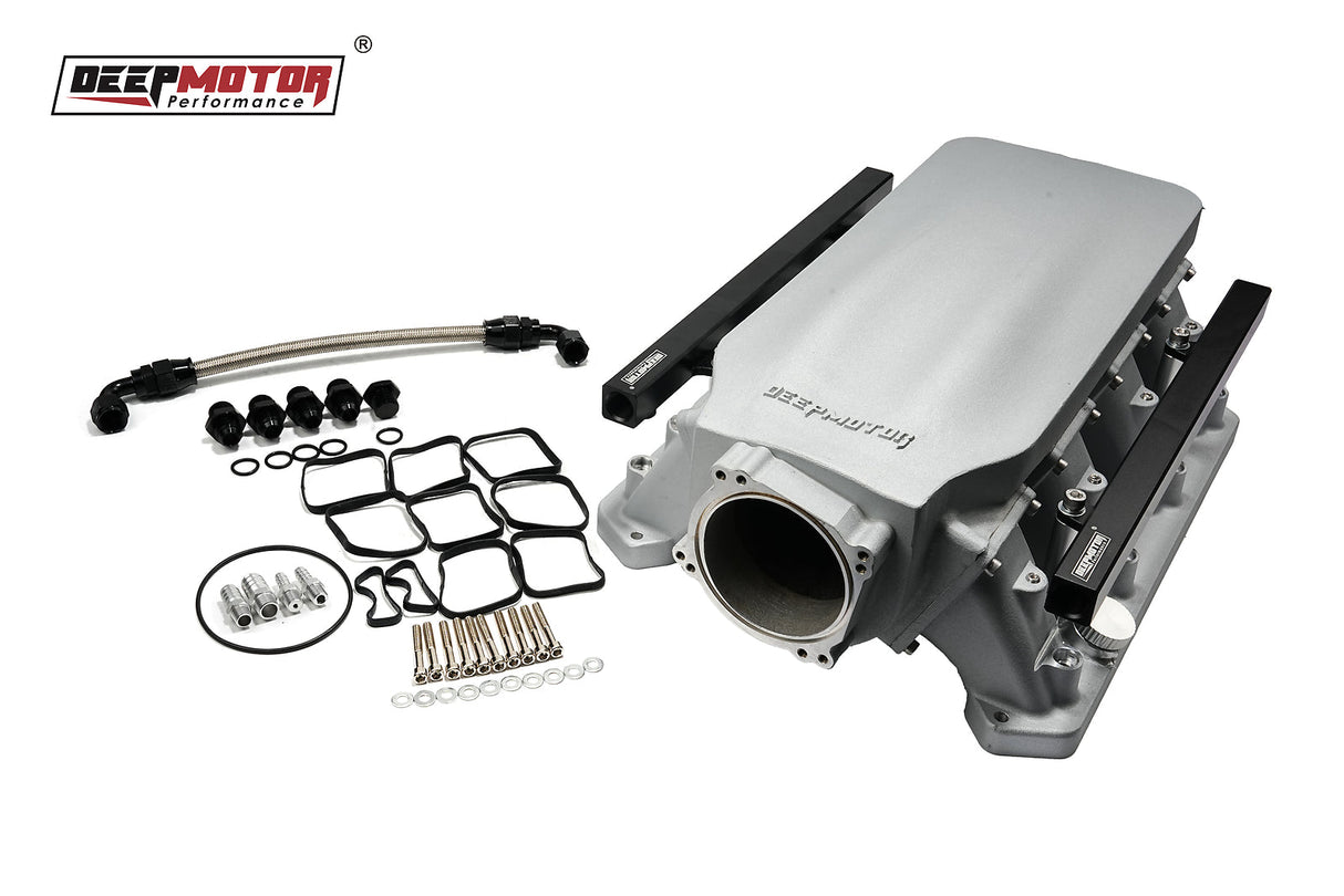 Cast 90mm Intake Manifold for Mopar Hemi Gen III Dual Throttle Body Bolt Pattern