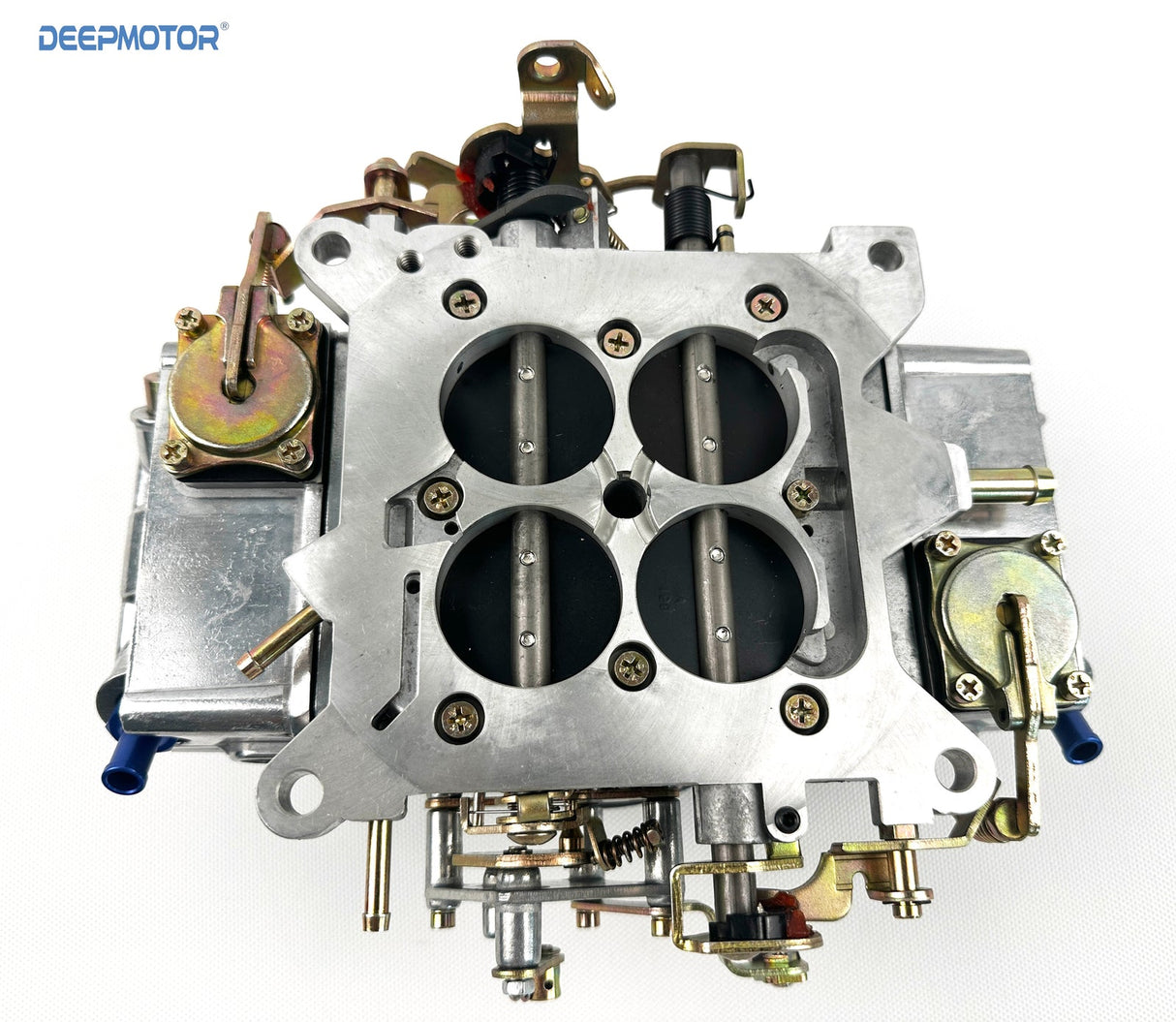 Aluminum 750 CFM Carburetor Double Pumper Mechanical Secondary with Manual Choke