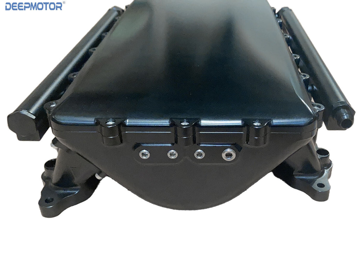 CNC 90mm Intake Manifold for 2011-2023 Ford 5.0L Coyote 2011-2020 Fit Stock Hood