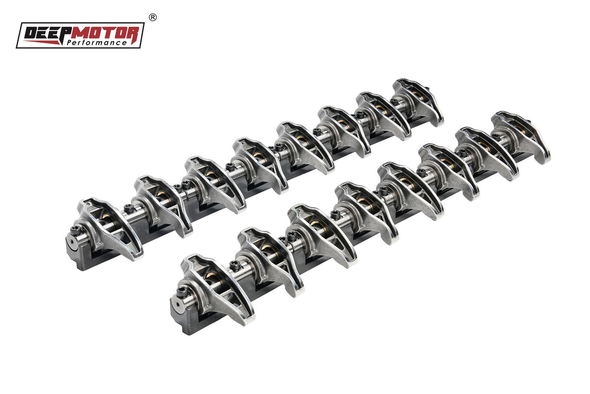 1.7 Ratio Shaft Mount Rocker Arm with Upgraded Trunion Kit Installed for LS3 L92