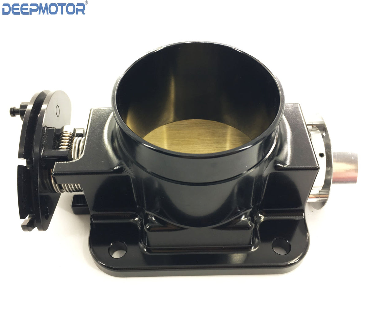 S14 S15 SR20DET 76mm Billet Intake Manifold Fuel Rail Throttle Body Black