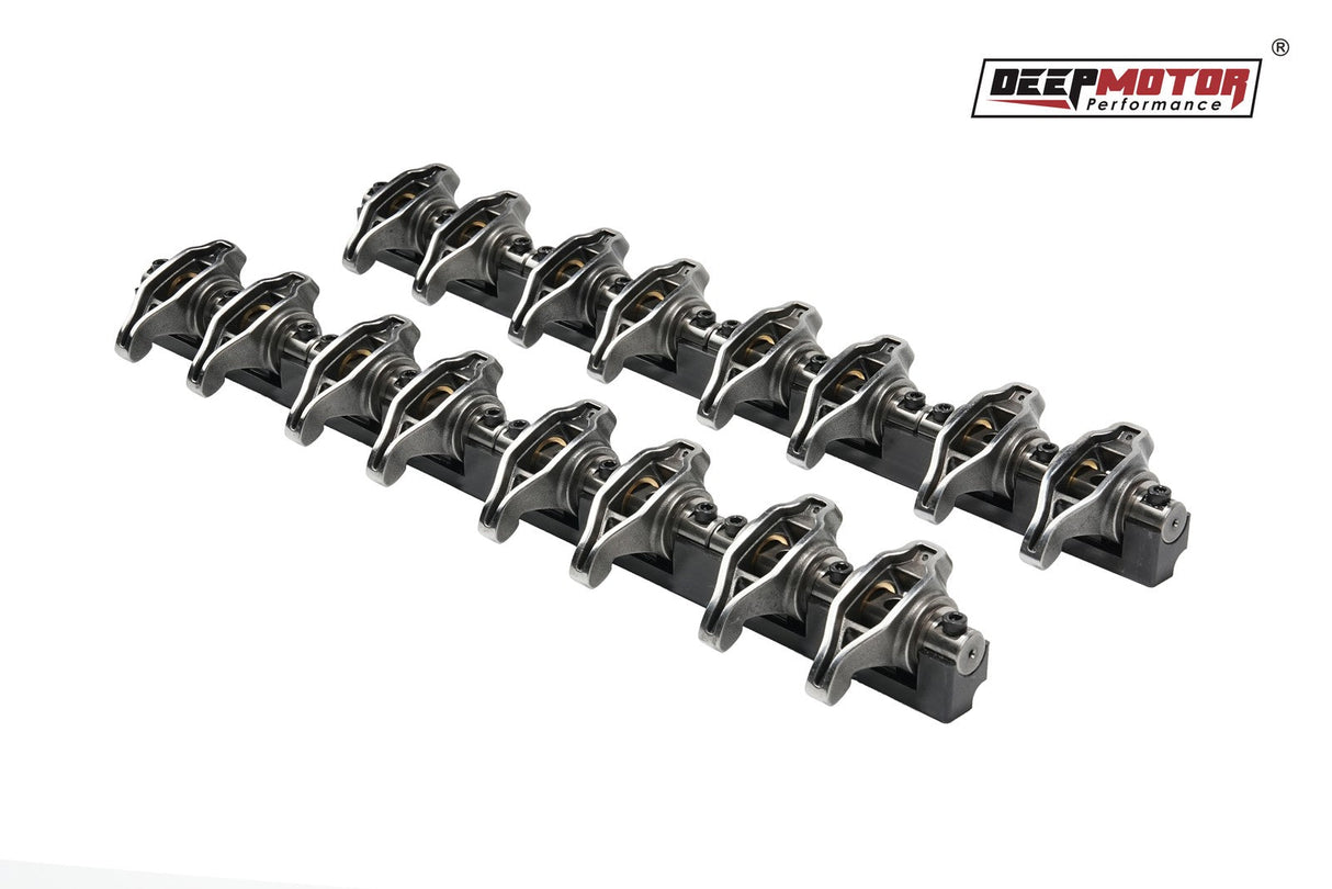 1.7 Ratio Shaft Mount Rocker Arm with Upgraded Trunion Kit for Chevy LS1 LS2 LS6