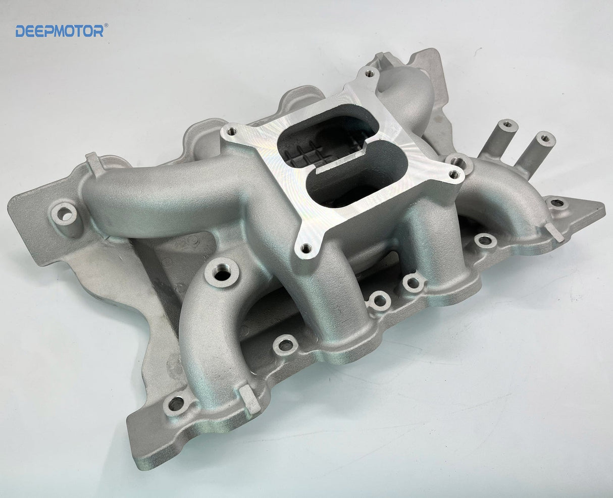 Deepmotor Air-Gap Dual Plane Aluminum Intake Manifold for Small Block Ford 351C