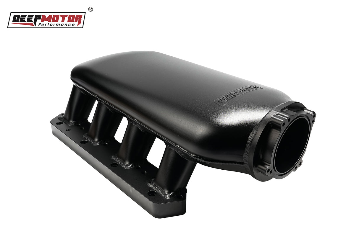 Deepmotor 90mm Big Volume 9.6L Intake Manifold +Fuel Rail for Hemi Gen III Black