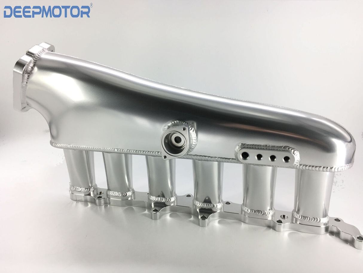 2JZ-GE Billet Intake Manifold Fuel Rail 90mm Throttle Body Set + Throttle cable